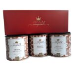 Pipoca Imperial Box Gift Toffee & Flor de Sal e Chocolate Belga Latas P